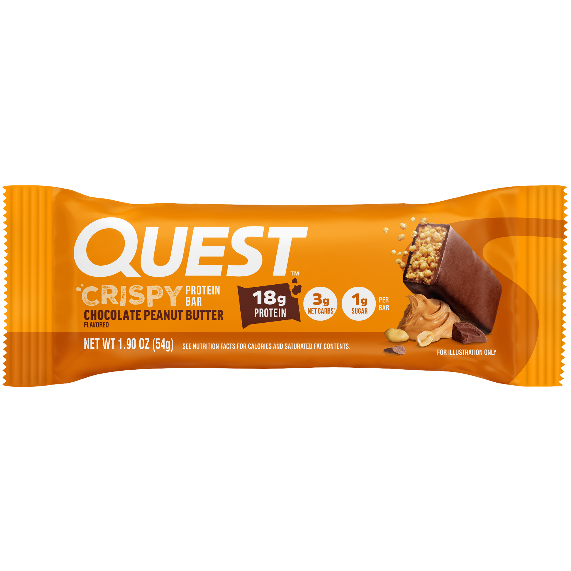 chocolate-peanut-butter-crispy-hero-protein-bars-x7 400094_QN_USA_Pkg_Crispy_ProteinBar_CPB_Wrapper_3D_Front_Force.png